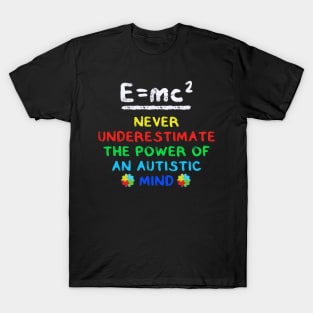 Einstein Autistic Genius Scientist Aspergers T-Shirt